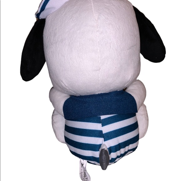 NEW HTF So Kawaii Japan Sanrio Pochacco in Swimsuit with Sailor Hat Big Plush - Picture 5 of 11